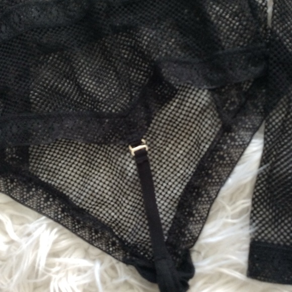 NWOT ⭐️RARE⭐️VS Fishnet Thong Bodysuit - Picture 8 of 10